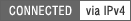 CONNECTED VIA IPv4