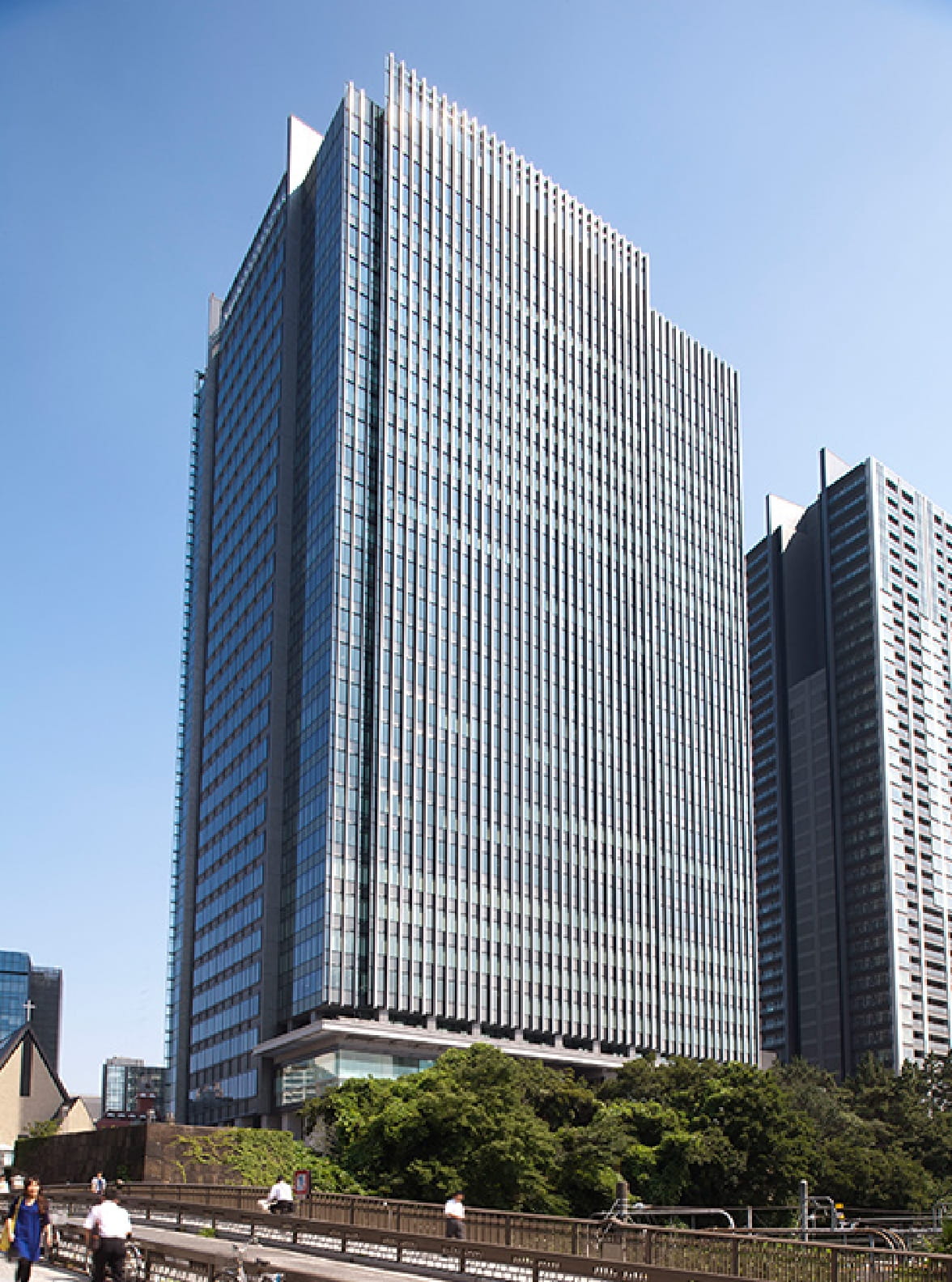 IIJ本社 飯田橋グラン・ブルーム外観